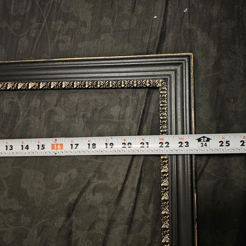 Elegant Black and Gold Wall Frame